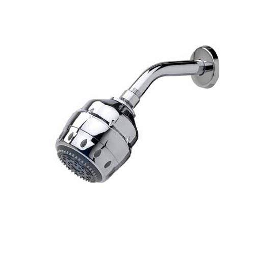 Seychelle 1-20006-WC Royal 5 Way Wall Mount Chrome Shower Head, Standard Chrome