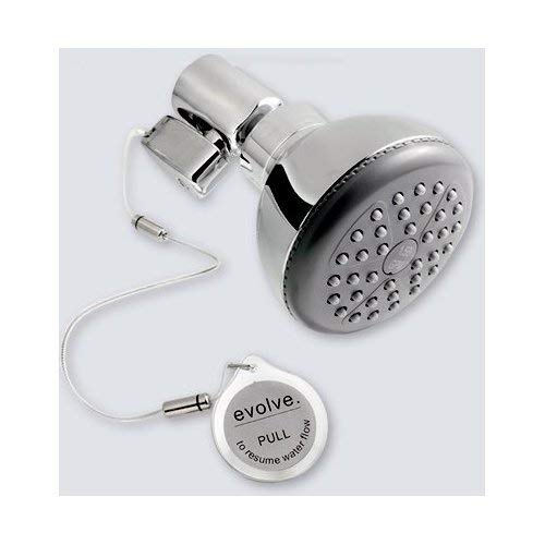 evolve Stargazer eco Showerhead in Chrome SHOWERSTART TECHNOLOGY