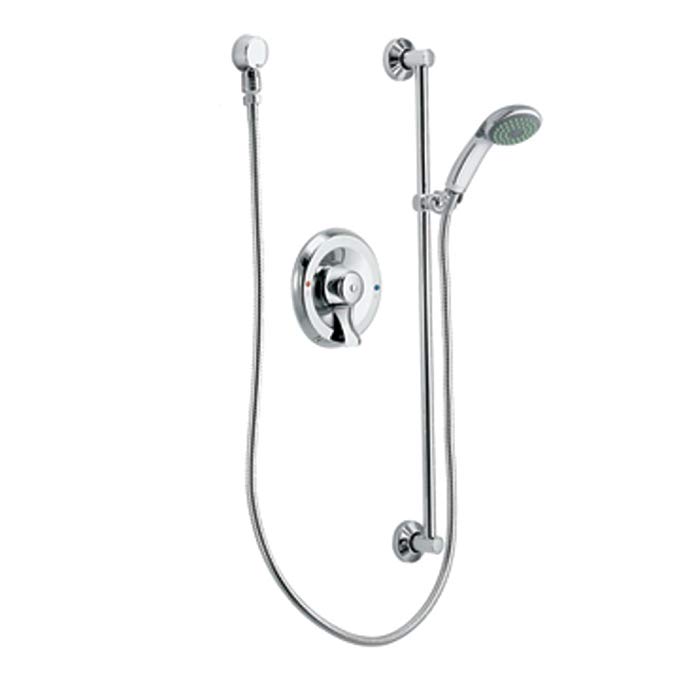 Moen 8346EP15 Commercial Posi-Temp Eco Performance Pressure Balancing Hand Shower System 1.5 gpm, Chrome