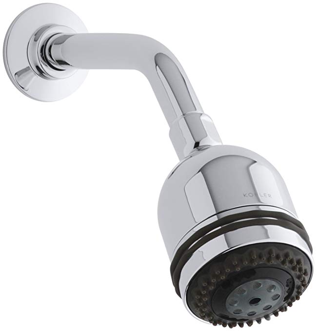 KOHLER K-8544-CP MasterShower 2.0 gpm Showerhead, Polished Chrome