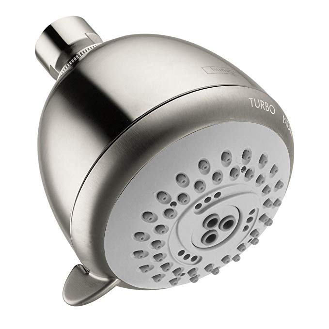 Hansgrohe 28443821 Croma E 75 3-Jet Showerhead, Brushed Nickel