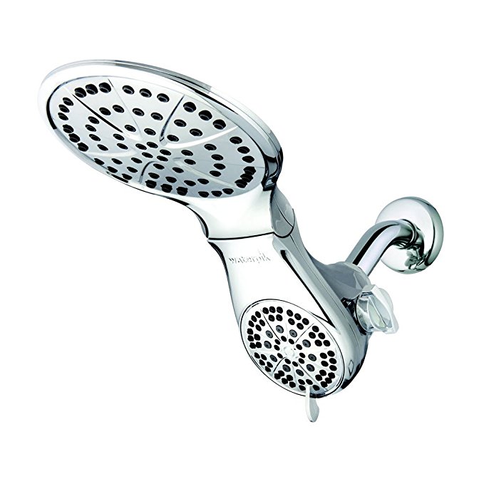 Waterpik AAD-773T DualSpray 2-in-1 Adjustable Rain Shower Head