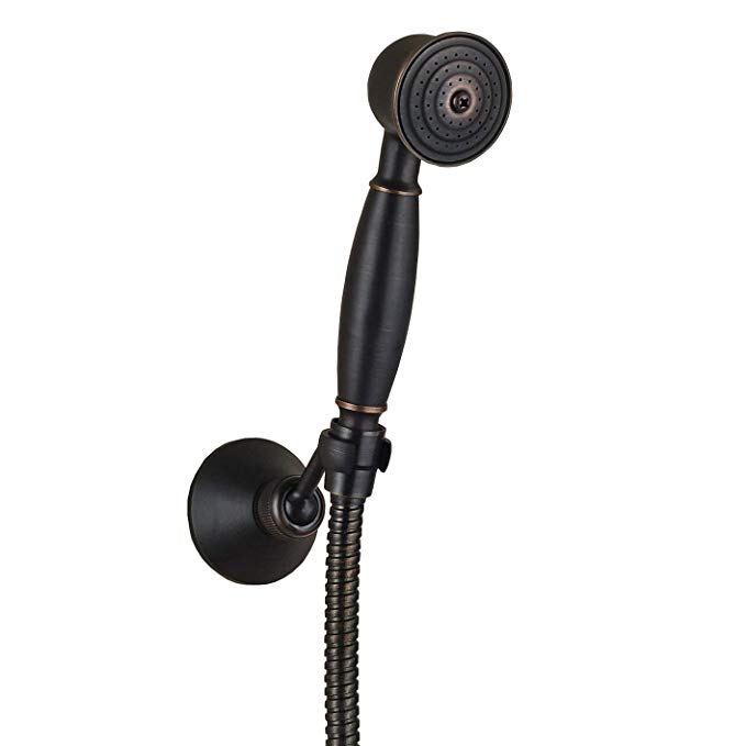 Rozin Handheld Showerhead + Shower Hose + Shower Holder Oil Rubbed Bronze