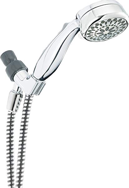 Delta 7-Spray Touch Clean Hand Held Shower Head with Hose, Chrome (75700)