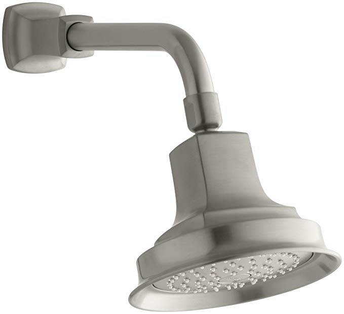 KOHLER K-16244-BN Margaux single-function showerhead, Vibrant Brushed Nickel