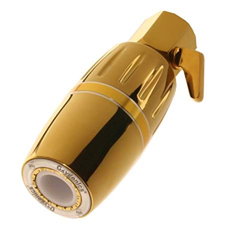 Oxygenics 72001/73123 Elite SkinCare Showerhead, Gold