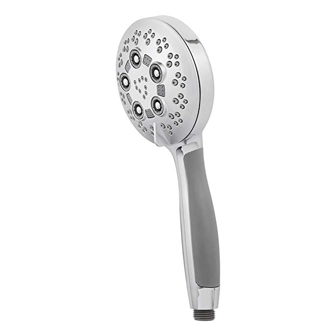 Speakman VS-1240 Rio Multi-Function Handheld Shower Head, 2.5 GPM, Polished Chrome