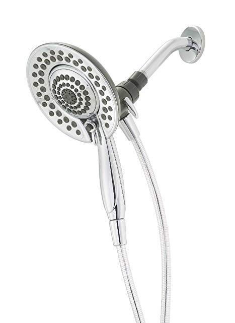 Hand-Held Shower And Showerhead Combination