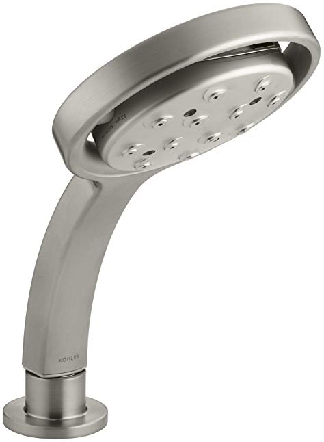 Kohler K45426BN Flipside 02 2.0-Gallon Per Minute Multifunctional Hand shower, Vibrant Brushed Nickel