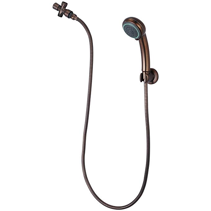 Olympia Faucets P-4320-ORB Handheld Shower Set, Oil Rubbed Bronze Finish