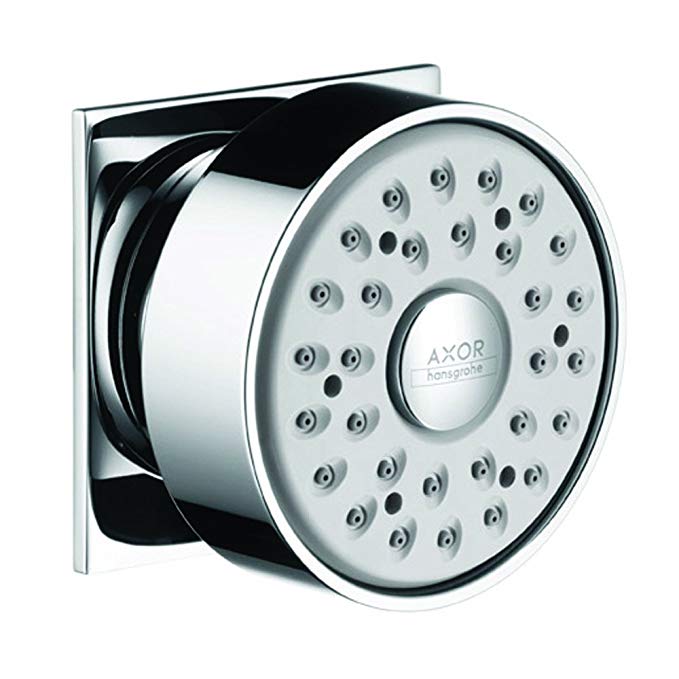 Axor 28469001 Bodyspray With Square Escutcheon in Chrome