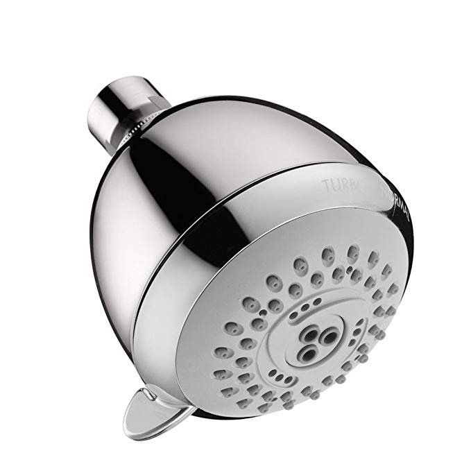 Hansgrohe 04335000 Croma E 75 Green 3-Jet Showerhead, Chrome