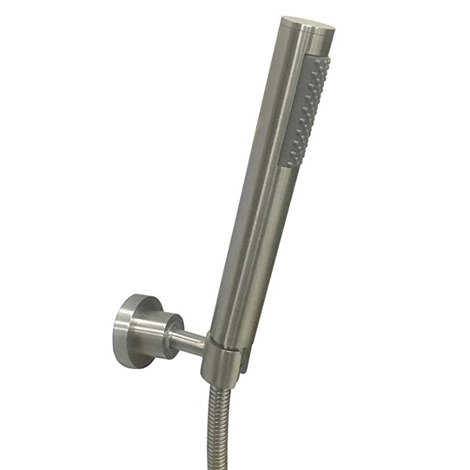 TRYWELL Hand Shower with Long Hose and Adjustable Mount Bracket Holder, T304 Stainless Steel Shower Combo