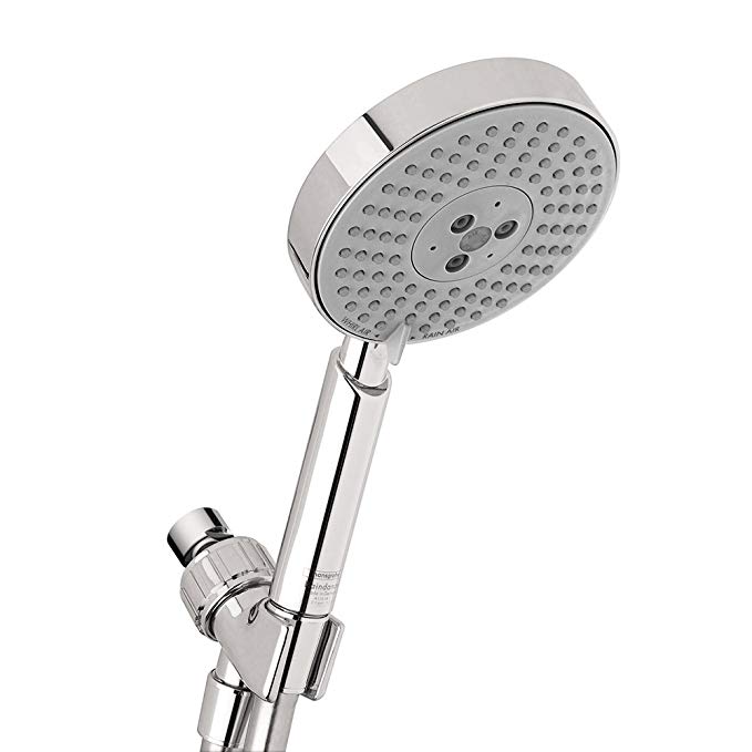 Hansgrohe 04187003 Raindance S 120 3-Jet Air Handshower Set, Chrome