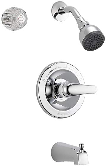 Peerless P188720 Classic Tub and Shower Complete Combo Handles, Chrome