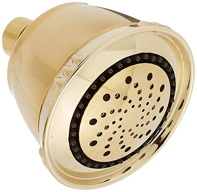 Delta 5-Spray Touch Clean Shower Head, Polished Brass 52678-PB-PK