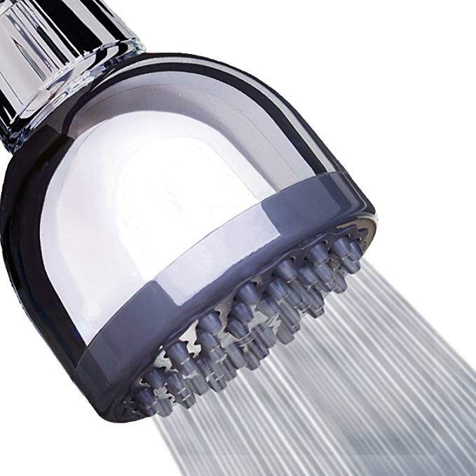 Shower Head - LIMITED TIME SALE - High Pressure High Flow Fixed Chrome 3 Inch Showerhead - Removable Water Restrictor - The Best Shower Head for Low Water Pressure