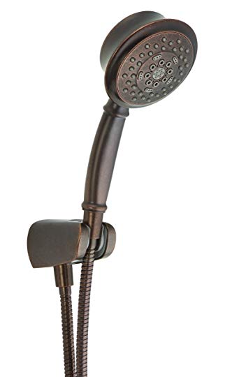 Danze D461523BR Surge Five Function Supply Mount Handshower Kit, 2.5 GPM, Tumbled Bronze