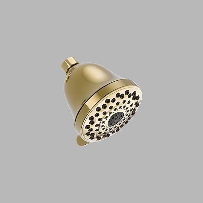 Delta 52625-PB-PK 7-Setting Showerhead, Polished Brass