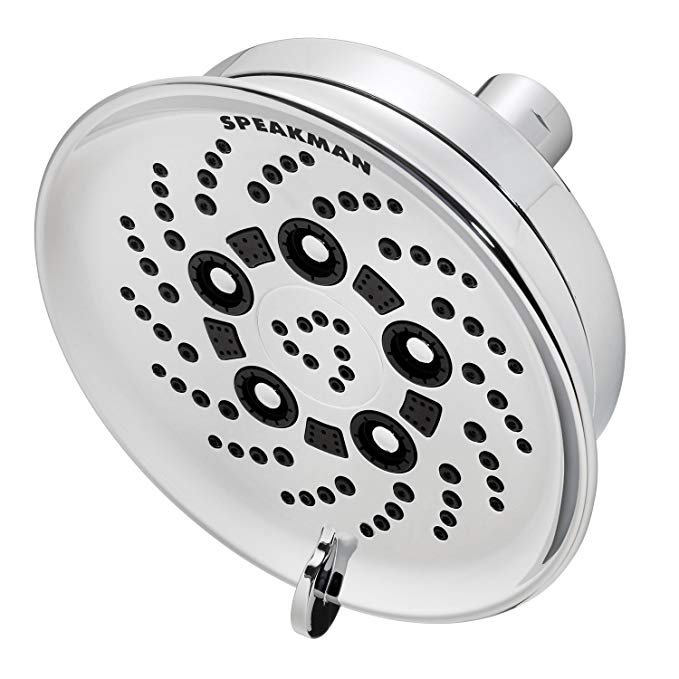 Speakman SR-124 Assana Anystream Multi-Function Shower Head, Polished Chrome