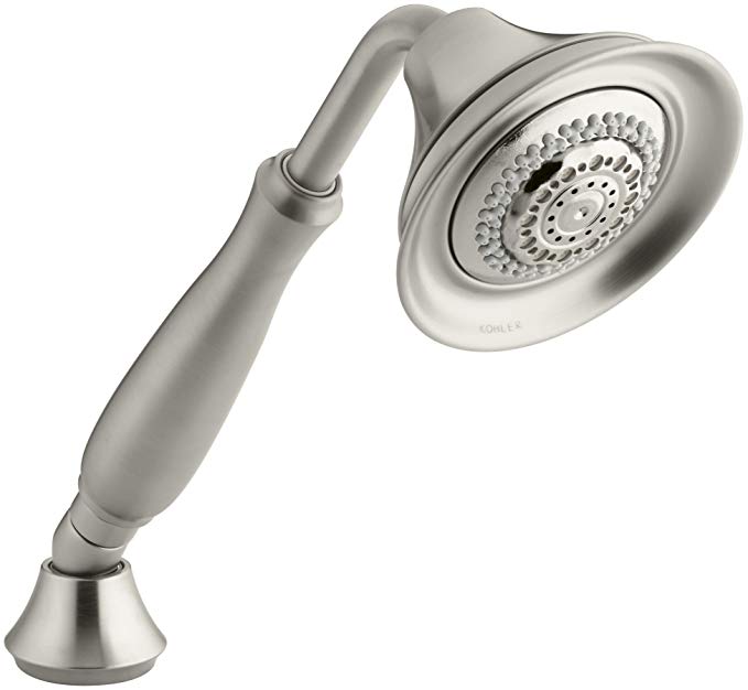 KOHLER K-10286-BN Forte Multifunction Handshower, Vibrant Brushed Nickel