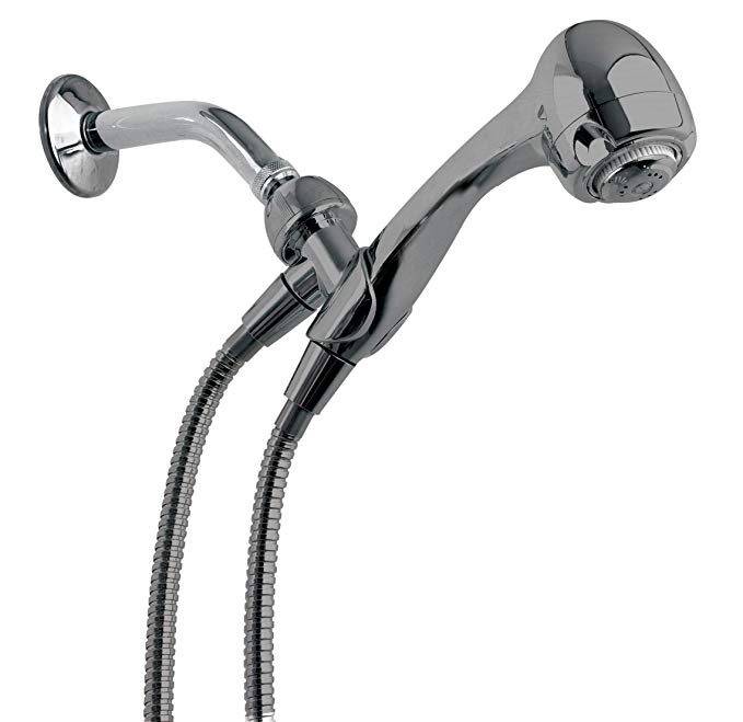 Niagara Conservation N2935BN Earth Massage Spa 3-Spray 2.0 GPM Hand Shower in Brushed Nickel