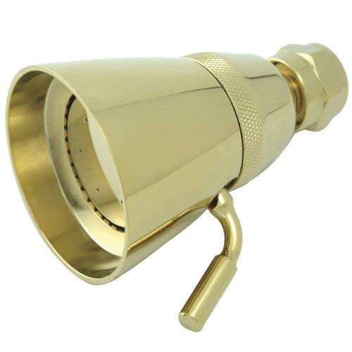 Kingston Brass K133A2 Designer Trimscape Showerscape 2-1/4-Inch Shower Head, Polished Brass