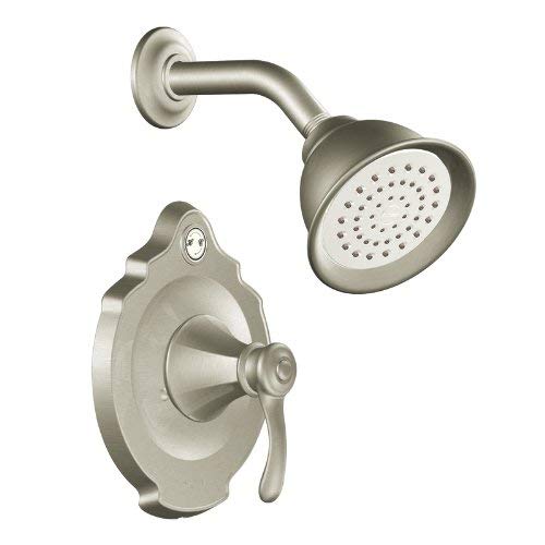 Moen T2502BN Vestige Posi-Temp Shower Trim Kit without Valve, Brushed Nickel