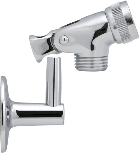 Chrome Handheld Showerhead Wall Bracket with Pin Mount Set