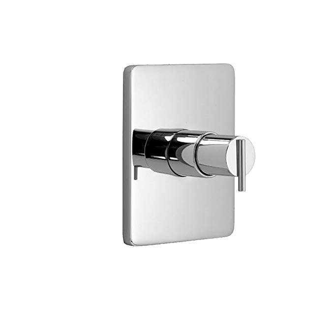 Jado 831536.100 Glance Pressure Balance Shower Trim, Polished Chrome