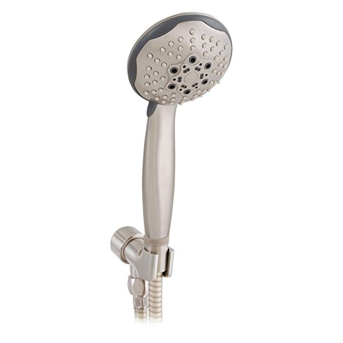 LDR Industries 520 5105BN Hand Held Shower with 5 Functions, Brushed Nickel