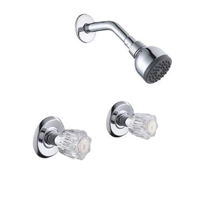 Aragon 2-Handle 1-Spray Shower Set in Chrome by Glacier Bay