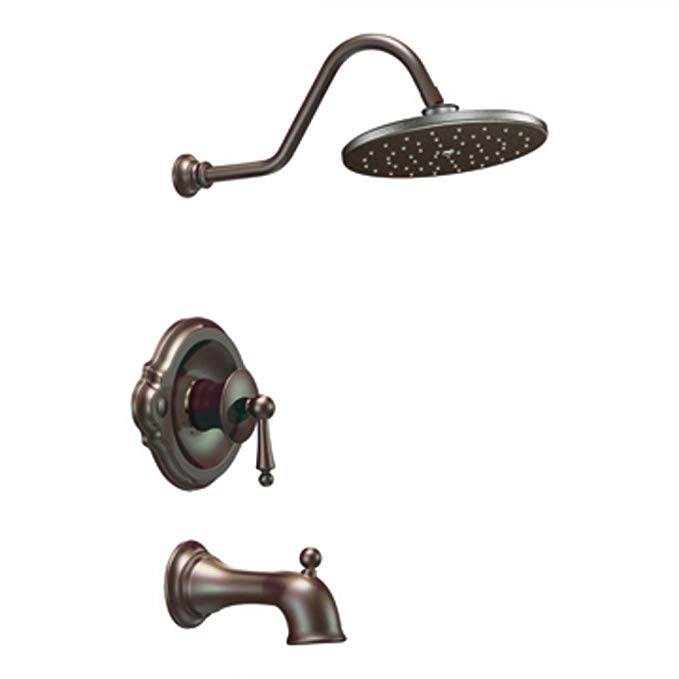 Moen TS314ORB Waterhill Posi-Temp Tub/Shower, Oil Rubbed Bronze