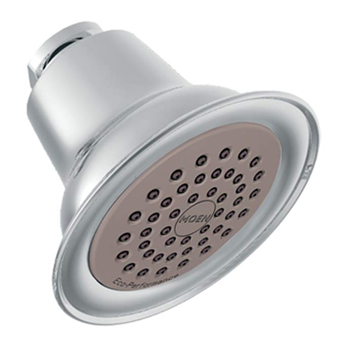 Moen 6313 Showering Accessories-Premium One-Function Eco-Performance Showerhead, Chrome