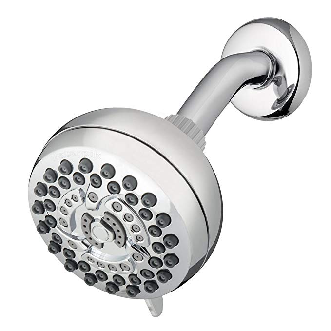 Waterpik Shower Head - High Pressure 7-Mode PowerPulse Massage Shower - Chrome, XRO-733T