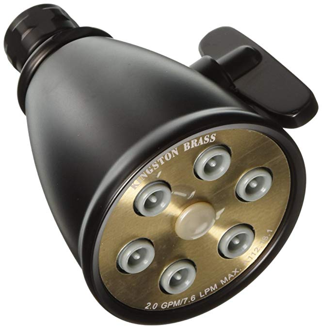 Victorian Shower Head Finish: Oil Rubbed Bronze