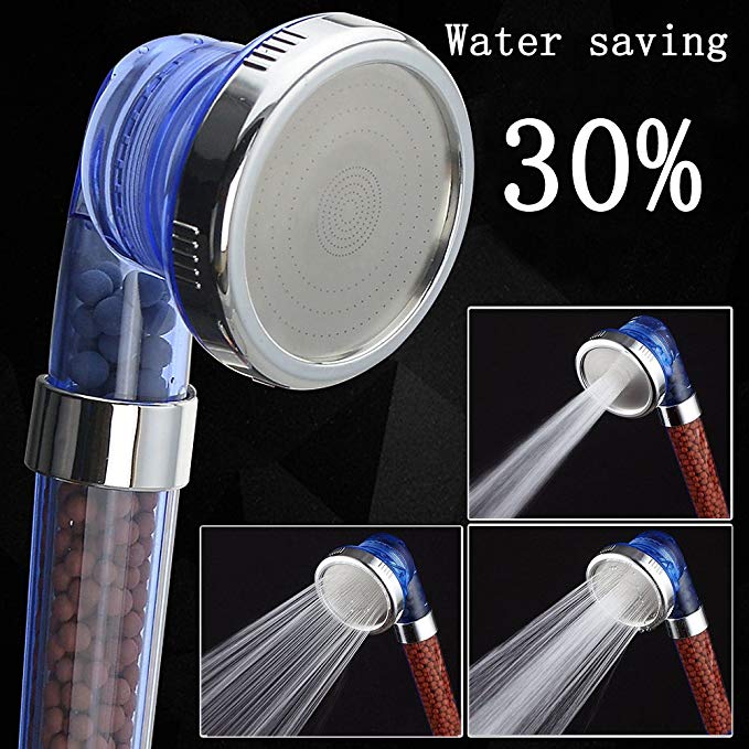 PNBB 3 Way In 1 Adjustable Water Pressure filtered Handheld Shower Head