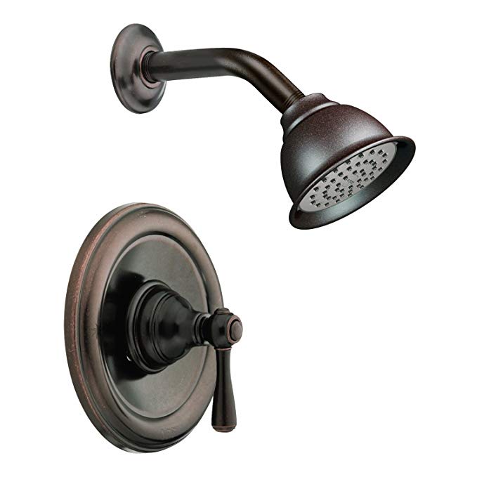 Moen T2112EPORB Kingsley Posi-Temp Shower Trim Kit without Valve, Oil Rubbed Bronze