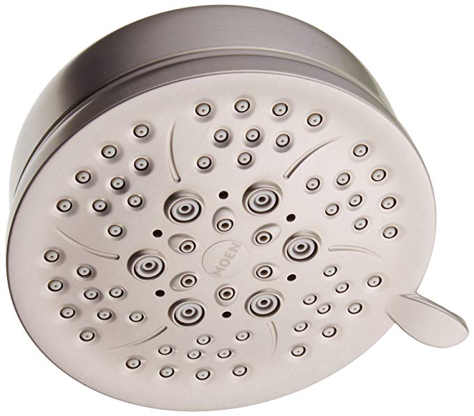 Moen 26016SRN Caldwell Showerhead, Spot Resist Brushed Nickel