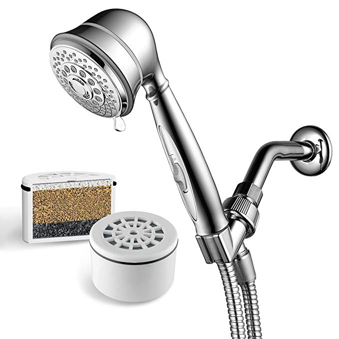 HotelSpa 7-Setting Filtered Hand Shower with Pause