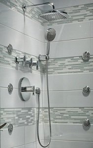 American Standard modern rain easy clean showerhead