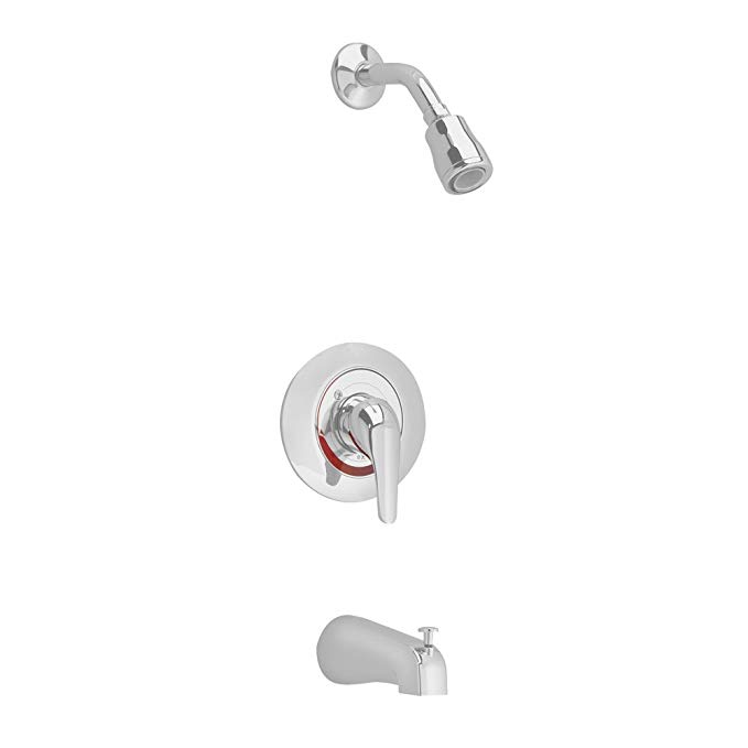 American Standard T675.508.002 Colony Soft Bath/Shower Trim Kit with Flowise Water Saving Showerhead, Polished Chrome