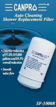 Auto Cleaning Shower Replacement Filter Canpro