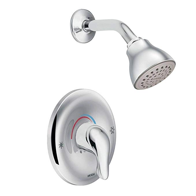 Moen L2362 Chateau Single Handle Posi-Temp Valve And Shower Trim, Chrome