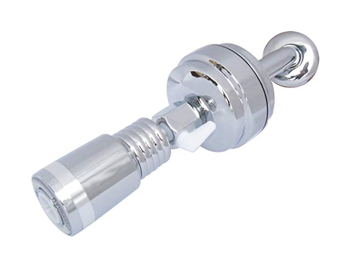 Oxynator Deluxe Shower Filter with SkinCare Showerhead, Chrome