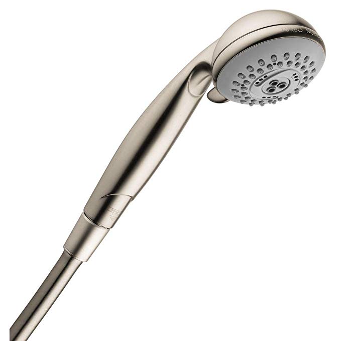 Hansgrohe 04336820 2.0gpm Croma E 75 3Jet Handshower, Brushed Nickel