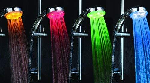 ThumbsUP! LED Lights (Without Battery) Showerhead