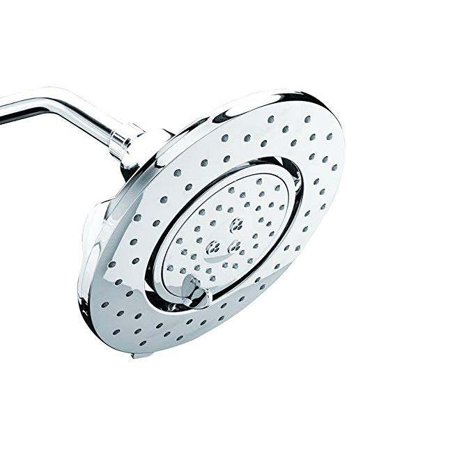 Moen 26017 2.5 GPM Rain Shower Head from the Halo Collection, Chrome