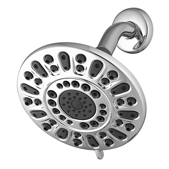 Waterpik Shower Head - High Pressure 6-Mode Rain Shower 2.5 GPM - Chrome, VLD-633