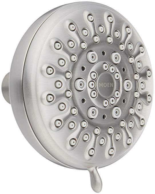 MOEN/FAUCETS 23045SRN NI 5 Function Fix Shower Head